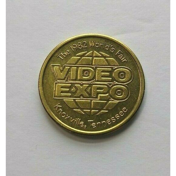 Donkey Kong Arcade Token Video Game 1982 Worlds Fair Expo Retro Promo - Picture 6 of 6